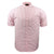 Kam Grandad Collar Stripe S/S Shirt - KBS 6288 - Pink 1