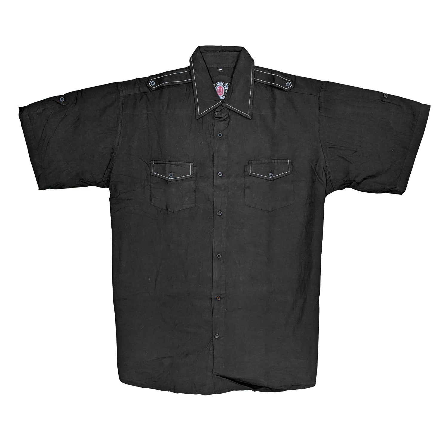 Louie James S/S Shirt - LJ 07 - Black 2