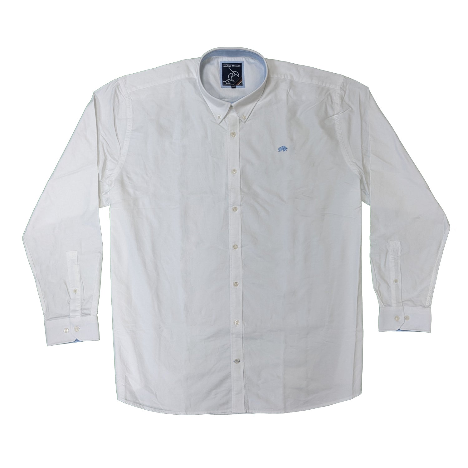 Raging Bull L/S Signature Oxford Shirt - A18CS242 - White 2