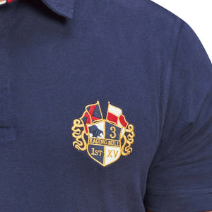 Raging Bull Signature Rugby Polo - RB0RU01 - Navy 2