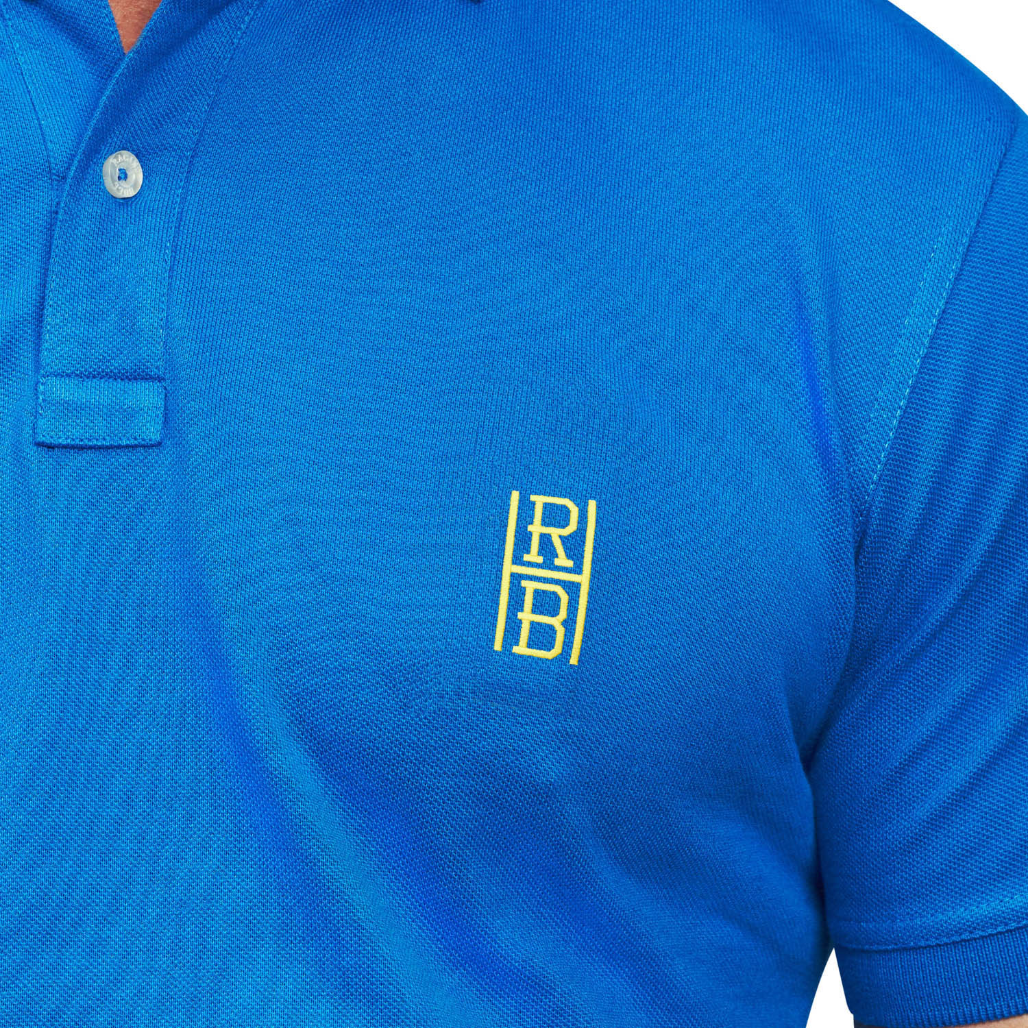 Raging Bull RB Sticks Pique Polo - S22PL15 - Cobalt Blue 2