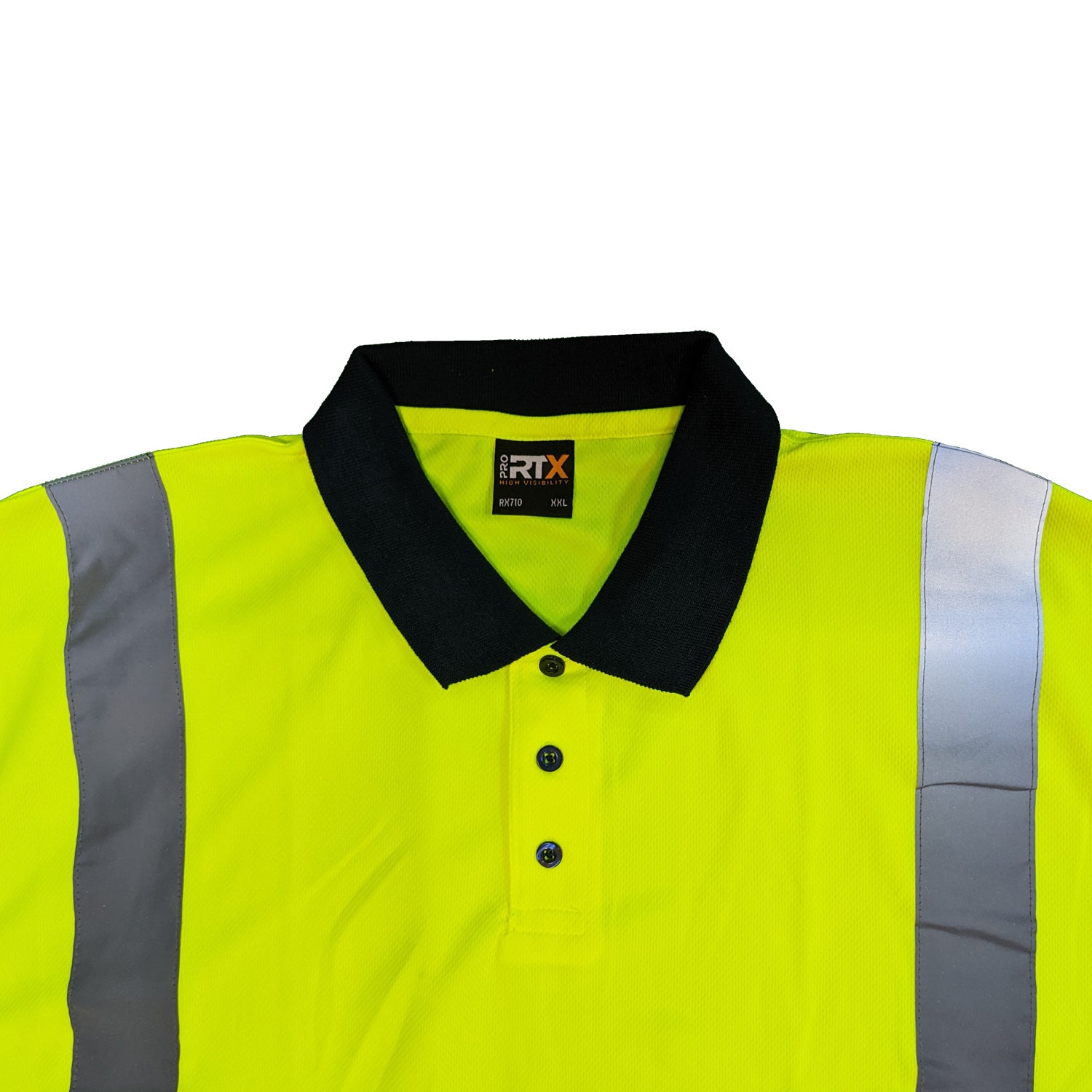 RTX Hi-Vis Polo - RX710 - Yellow 2