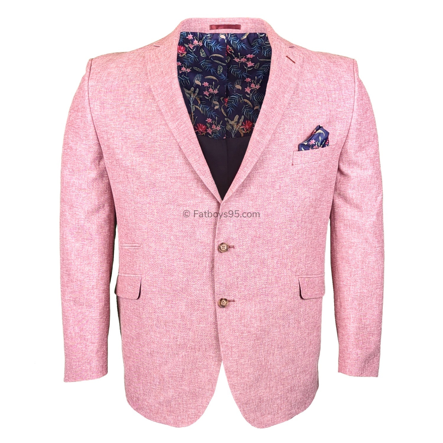 Scott Linen Sports Jacket - S23109J - Pink 1