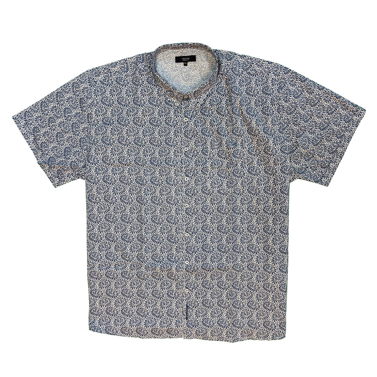 Subterfuge S/S Shirt - SH162 - Blue / White 2
