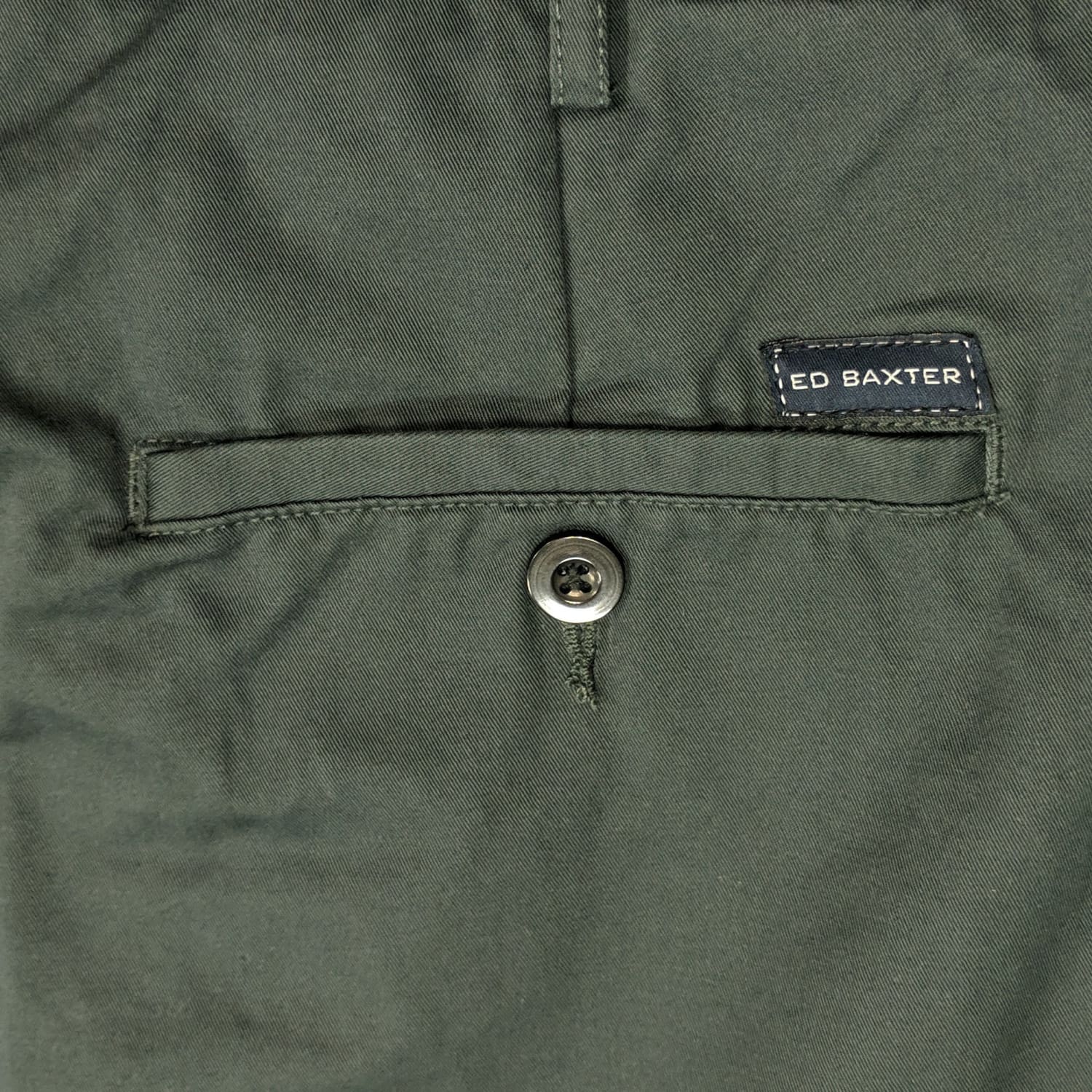 Ed Baxter Chinos - EB145 - Blue / Grey 4