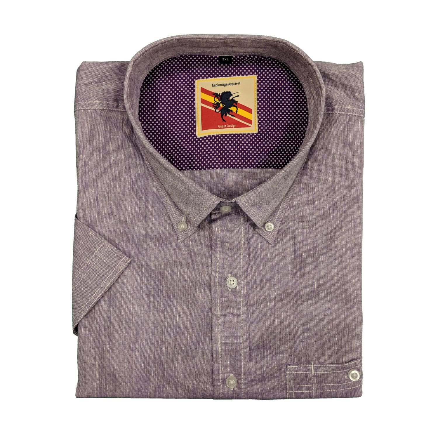 Espionage S/S Shirt - SH158 - Plum 1