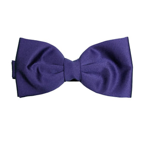 Folkespeare Bow Tie & Pocket Square Set - BK0030 - Purple 2