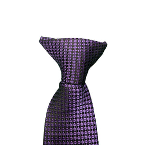 Kensington Clip-On Tie - P310632 - Purple 3