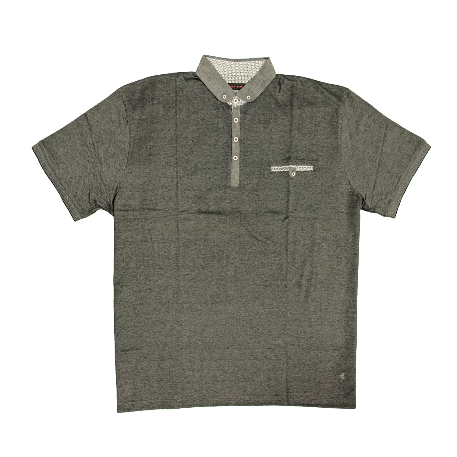 Lizard King Polo - LK8600 - Charcoal 1