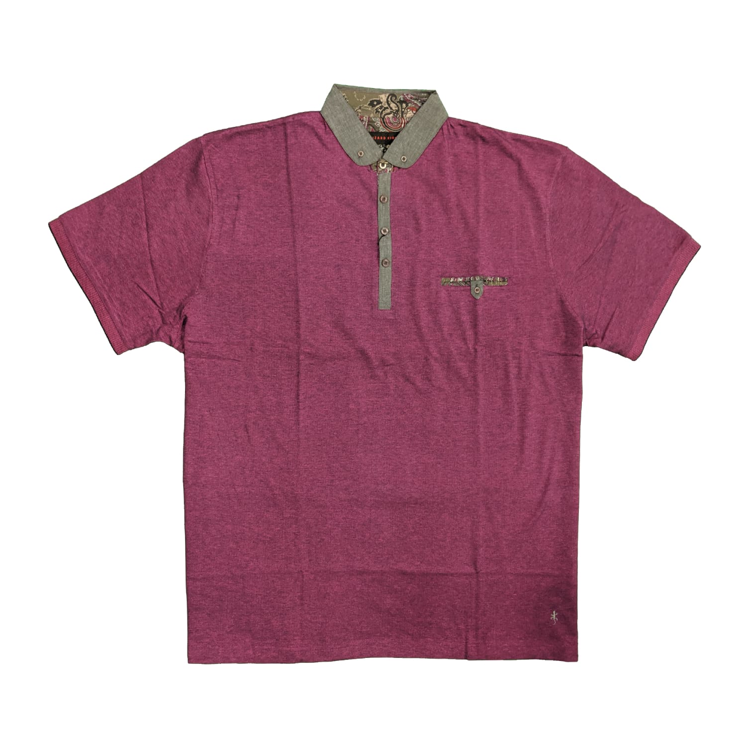 Lizard King Polo - LK8600 - Redcurrant 1