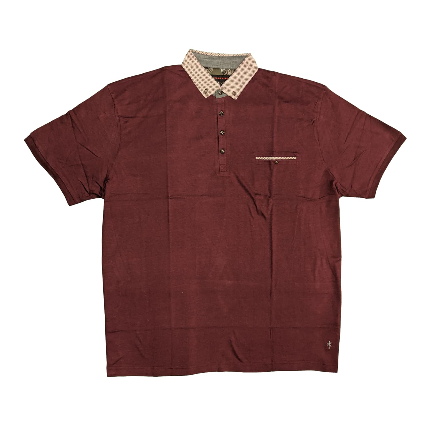 Lizard King Polo - LK8601 - Oxblood 1