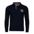 Raging Bull L/S Rugby Polo - A18RU22 - Navy 1