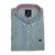 Raging Bull S/S Stripe Linen Shirt - 1510408S - Navy 1