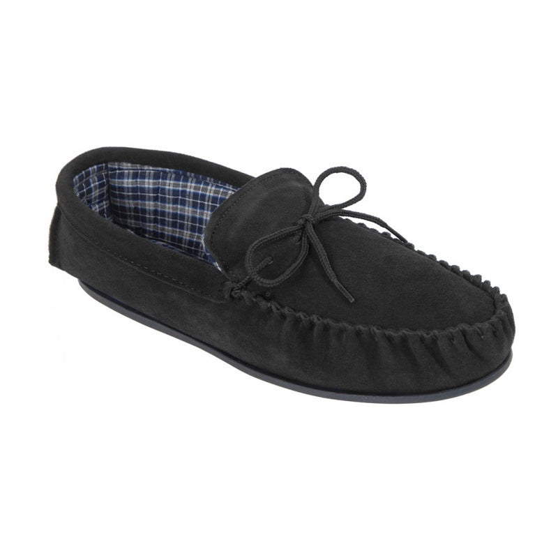 Mokkers Slippers - MS245 - Bruce - Black 1