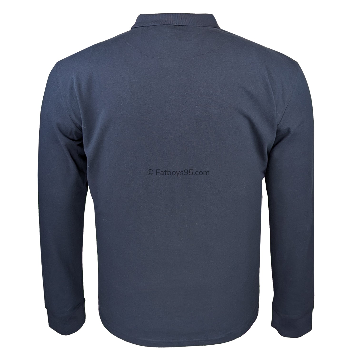 Beck & Hersey L/S Polo - BHM3042 (Mitchell) - Navy 3