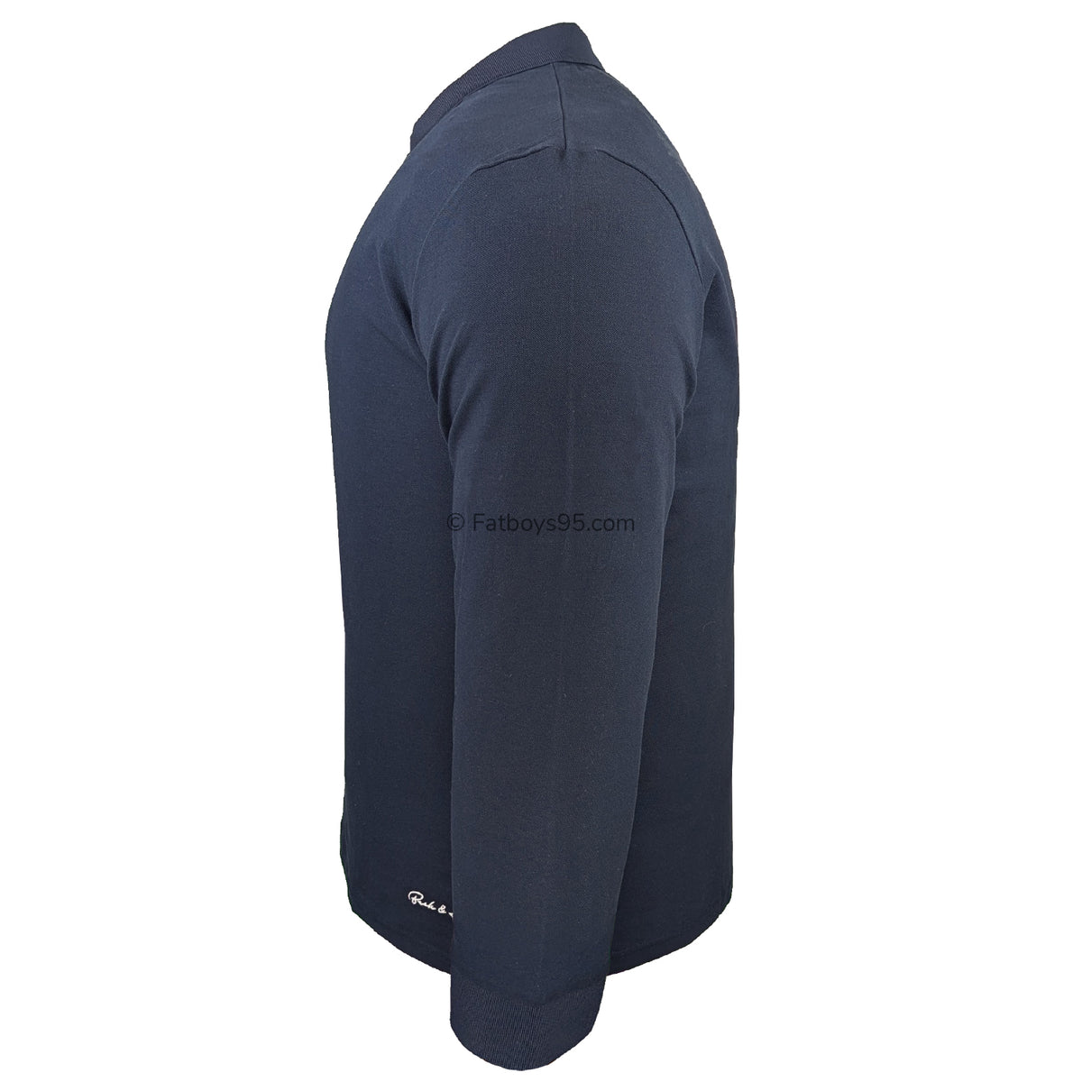 Beck & Hersey L/S Polo - BHM3042 (Mitchell) - Navy 4