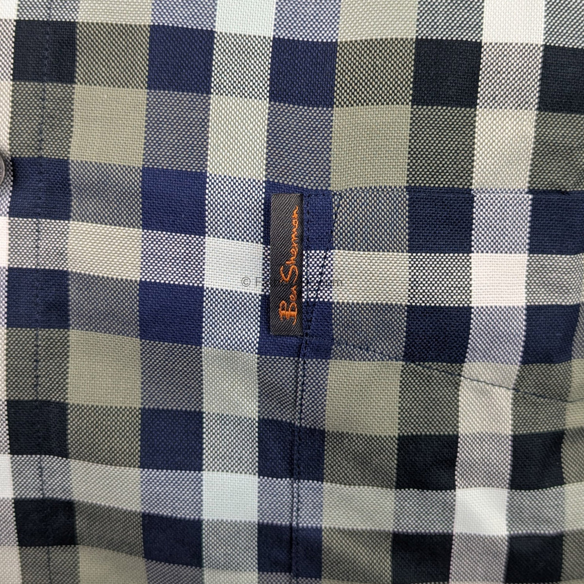Ben Sherman S/S Shirt - 0049966IL - Olive 3