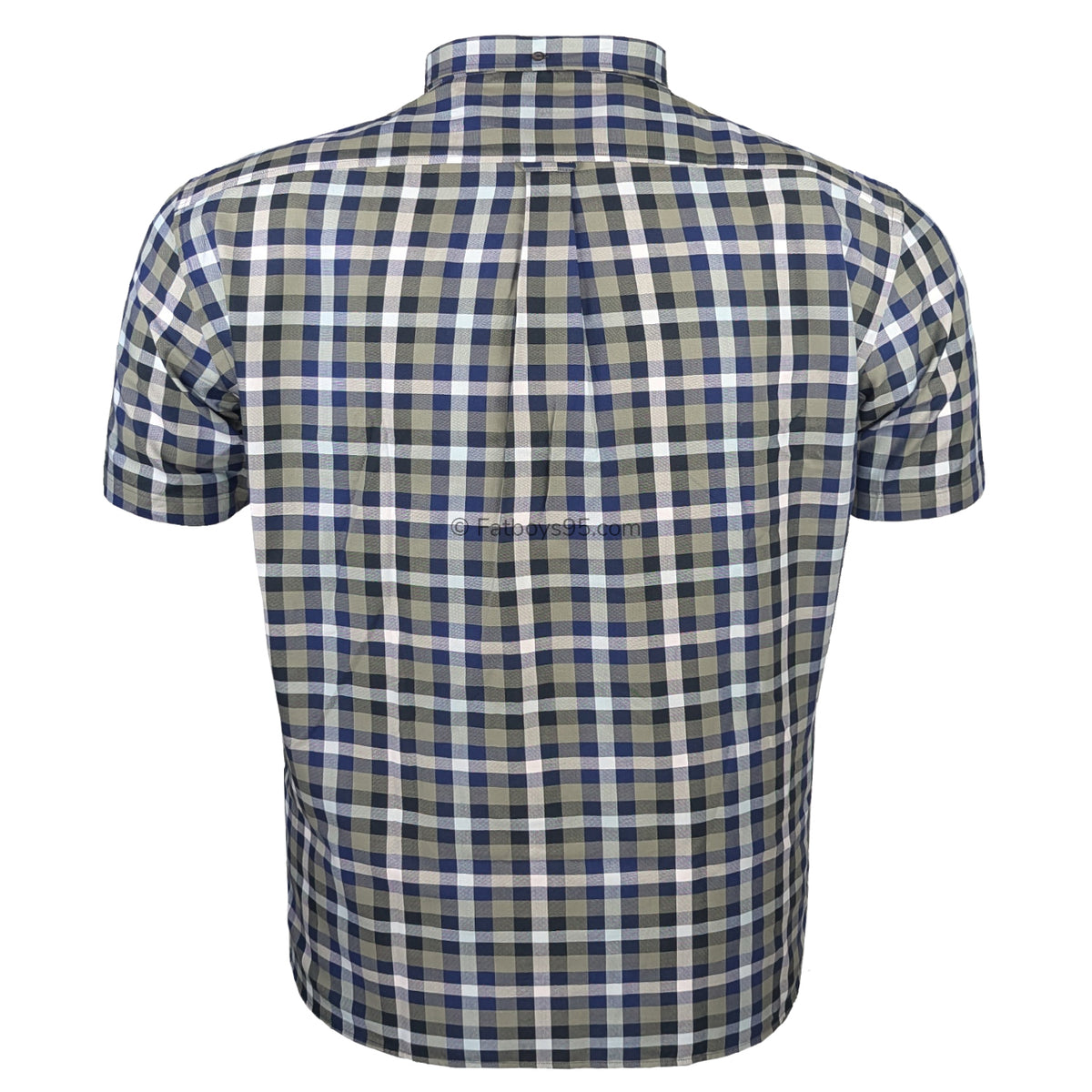 Ben Sherman S/S Shirt - 0049966IL - Olive 4