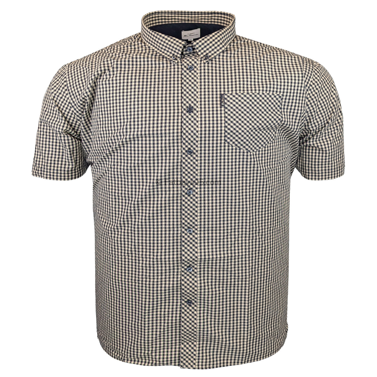 Ben Sherman S/S Shirt - 0059142IL - Black 1