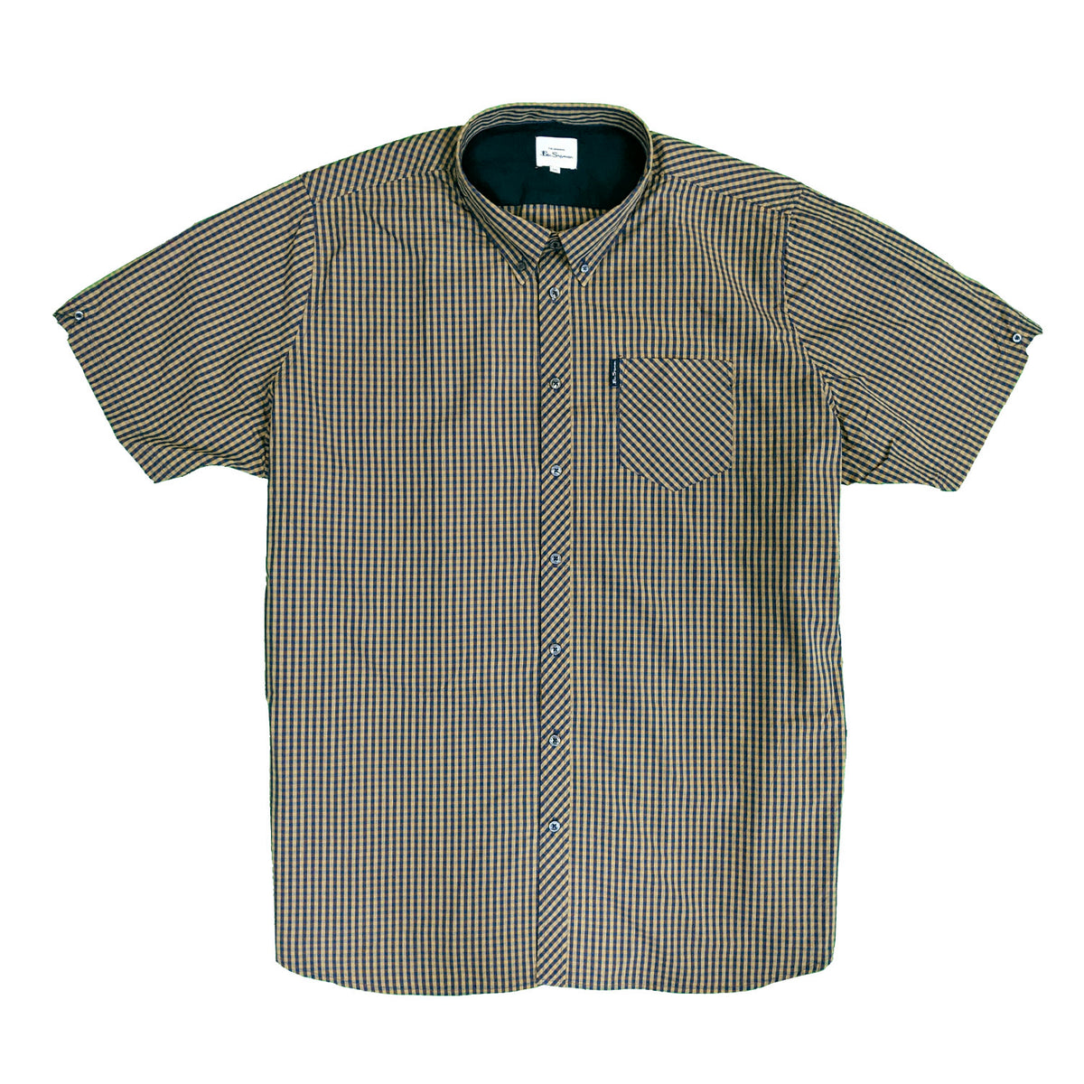 Ben Sherman S/S Shirt - 0059142IL - Ochre