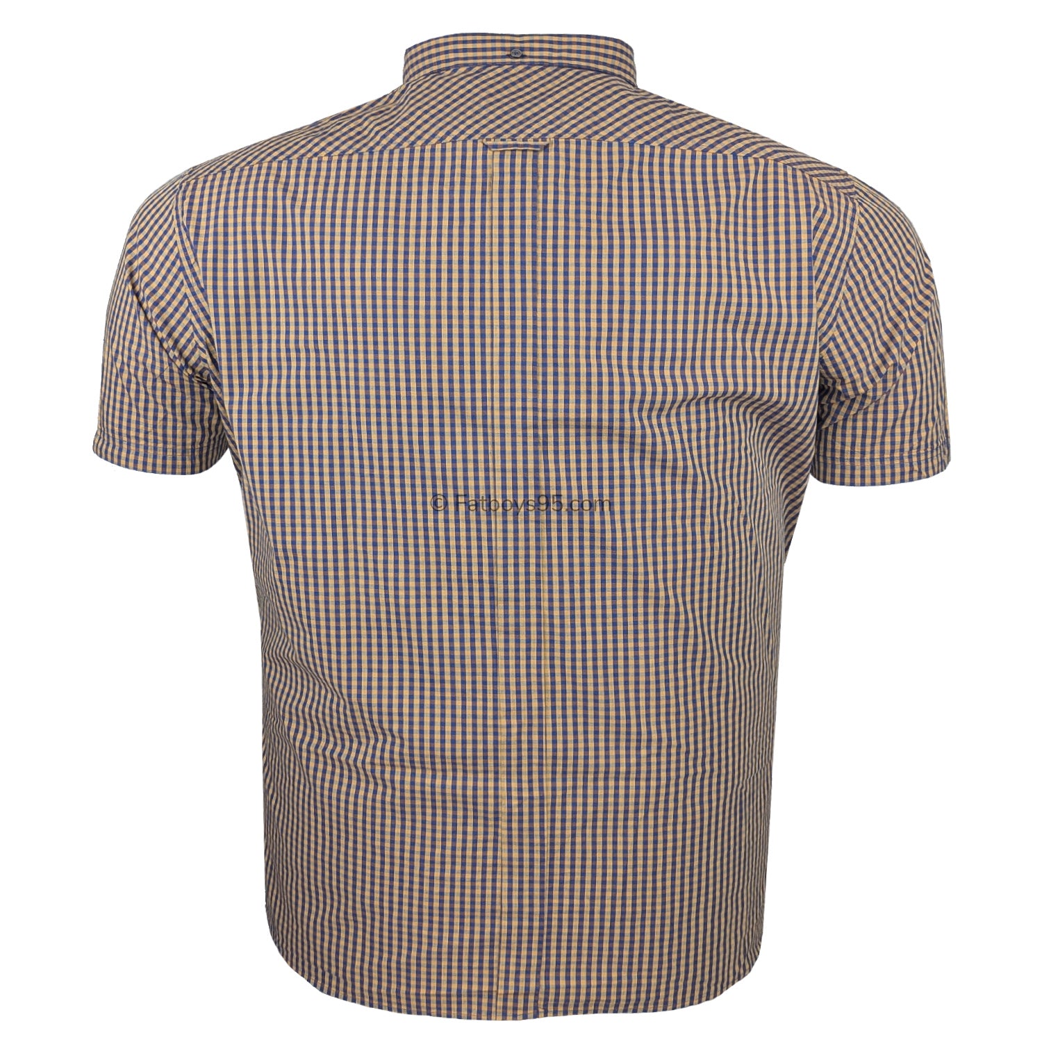 Ben Sherman S/S Shirt - 0059142IL - Ochre 3