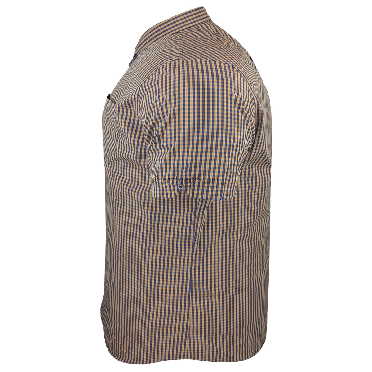 Ben Sherman S/S Shirt - 0059142IL - Ochre 4