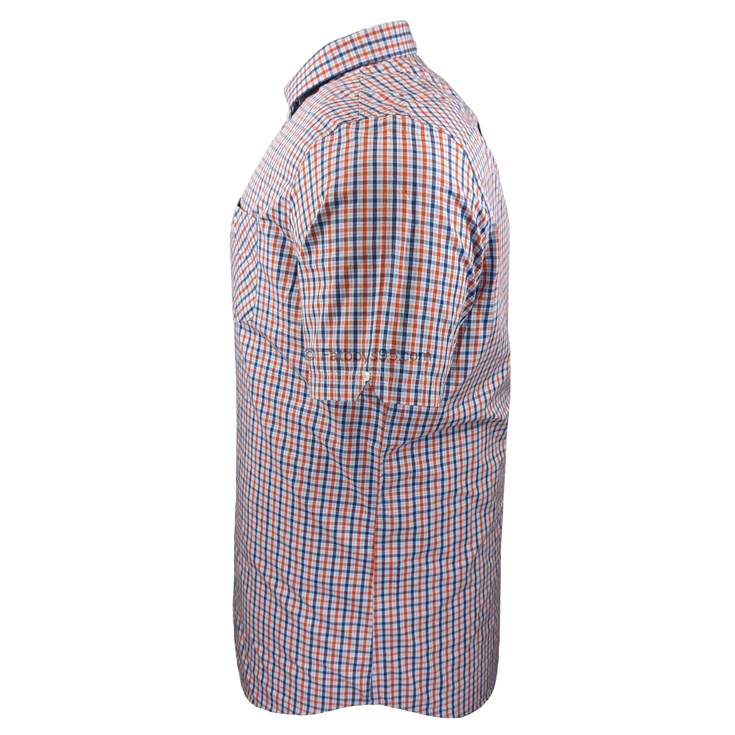 Ben Sherman Signature House Check S/S Shirt - 0059144IL - Pale Blue 5