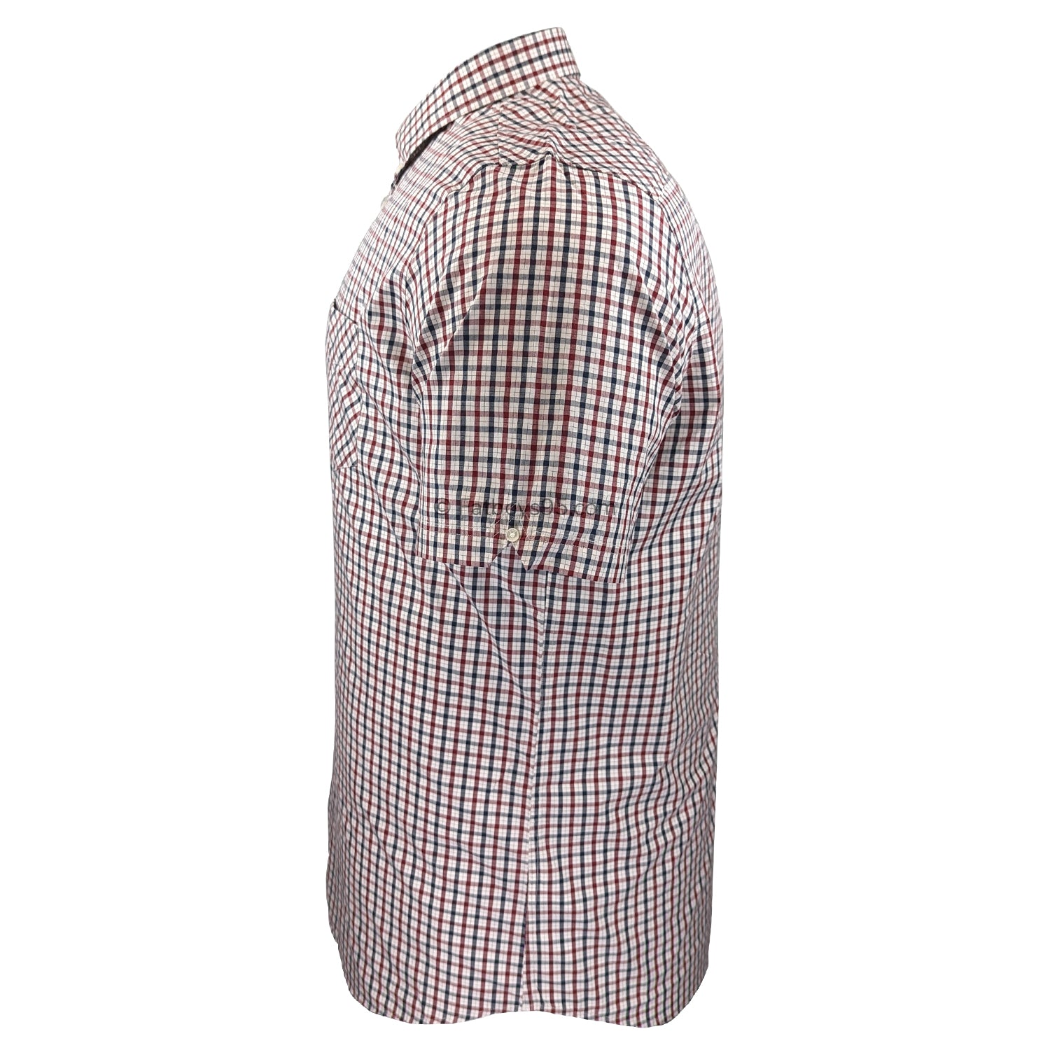 Ben Sherman Signature House Check S/S Shirt - 0059144IL - Red 5