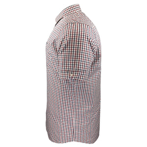 Ben Sherman Signature House Check S/S Shirt - 0059144IL - Red 5