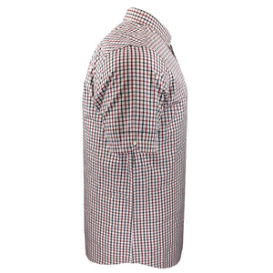 Ben Sherman Signature House Check S/S Shirt - 0059144IL - Red 6