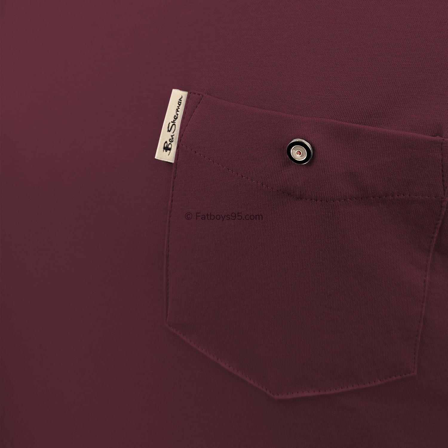 Ben Sherman Signature Tee - 0059326IL - Aubergine 3