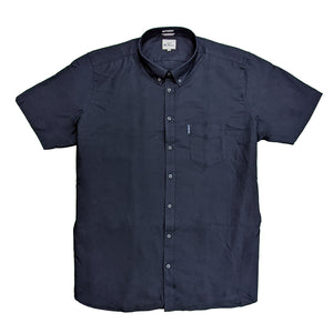 Ben Sherman S/S Oxford Shirt - 0065095IL - Black 2