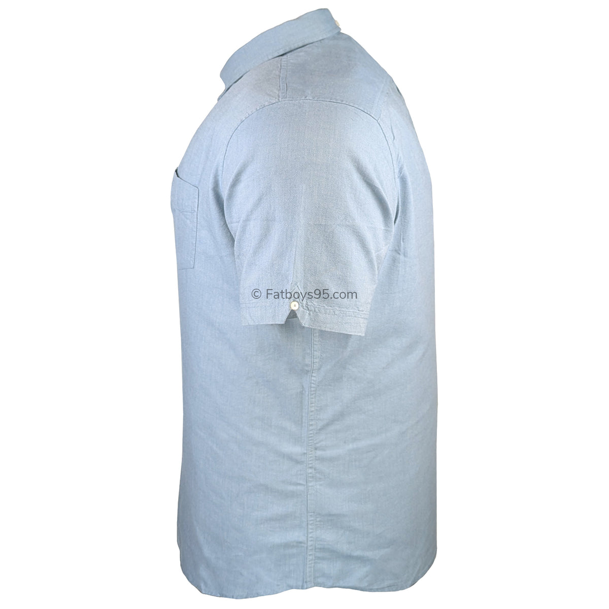 Ben Sherman S/S Oxford Shirt - 0065095IL - Blue Shadow 4