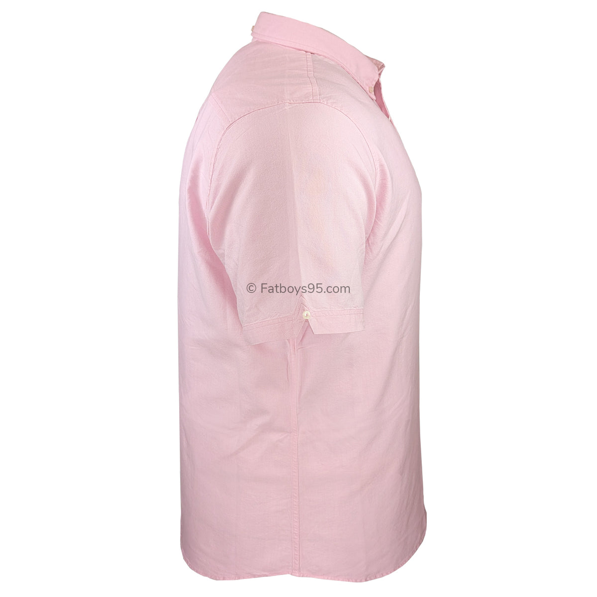 Ben Sherman S/S Oxford Shirt - 0065095IL - Light Pink 6