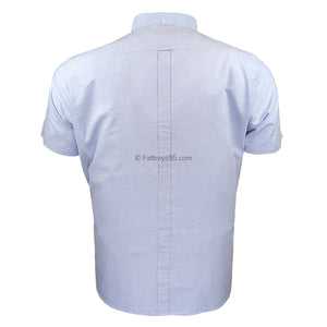 Ben Sherman S/S Oxford Shirt - 0065095IL - Sky 3