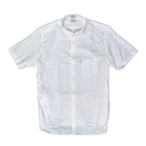 Ben Sherman S/S Oxford Shirt - 0065095IL - White 2