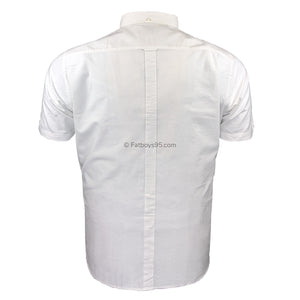 Ben Sherman S/S Oxford Shirt - 0065095IL - White 3