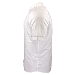 Ben Sherman S/S Oxford Shirt - 0065095IL - White 4