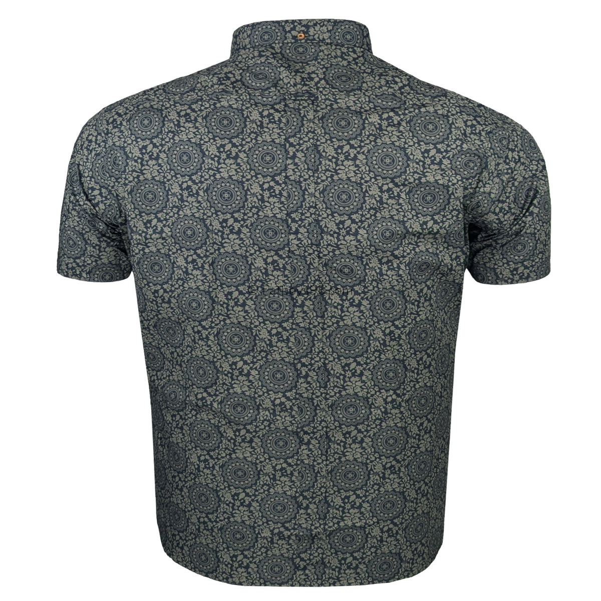 Ben Sherman S/S Shirt - 0066662IL - Dark Khaki 3