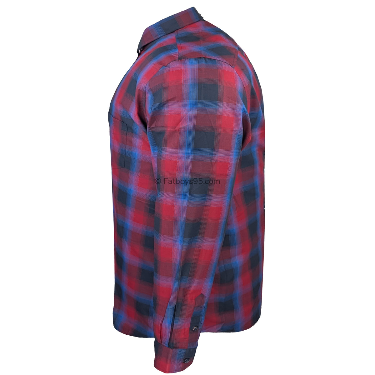Ben Sherman L/S Shirt - 0068081IL - Red 4