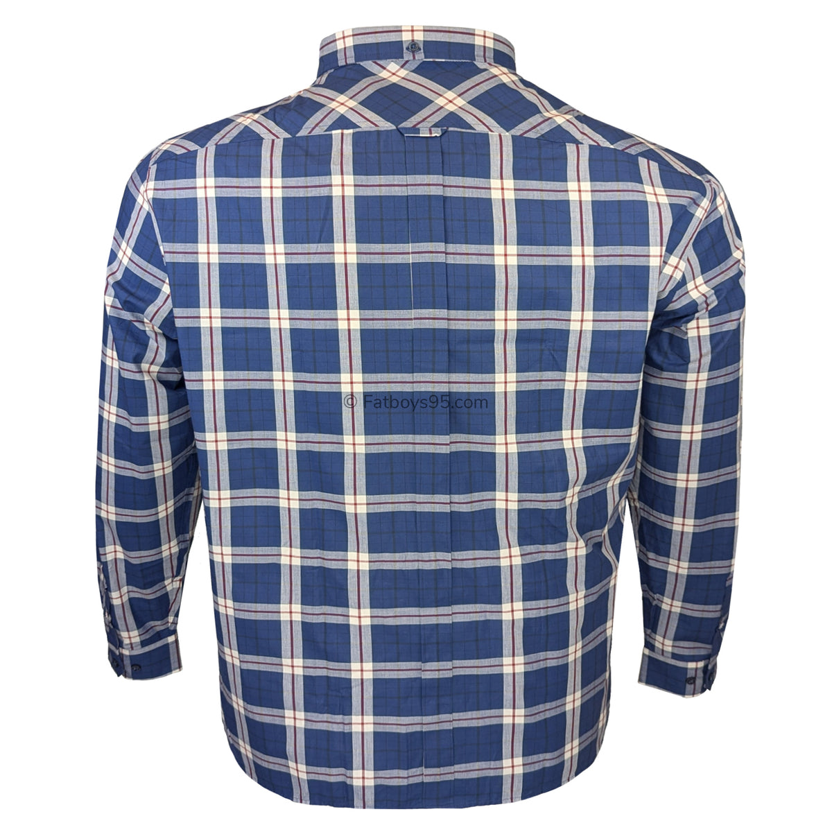 Ben Sherman L/S Shirt - 0068083IL - Royal 3