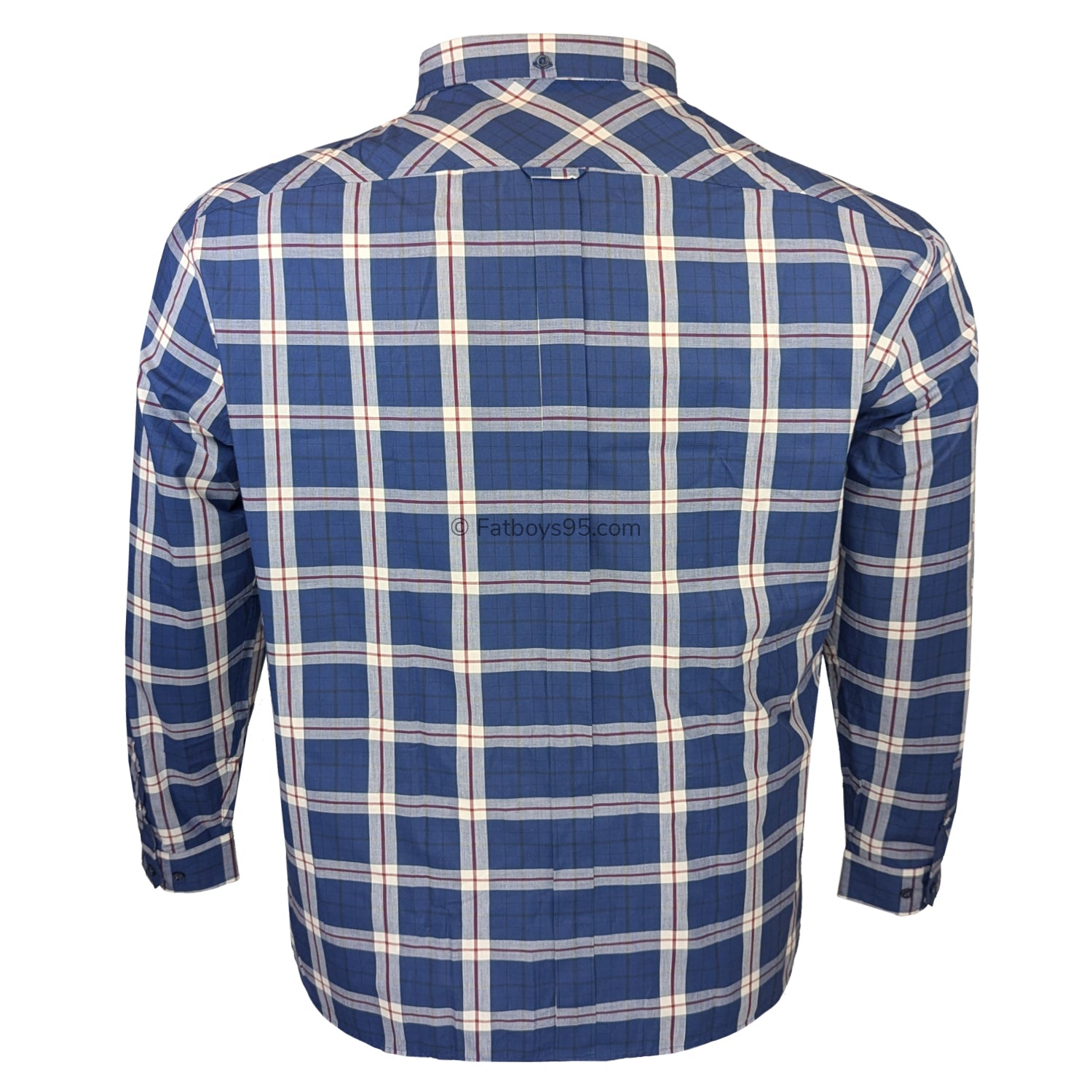 Ben Sherman L/S Shirt - 0068083IL - Royal 3