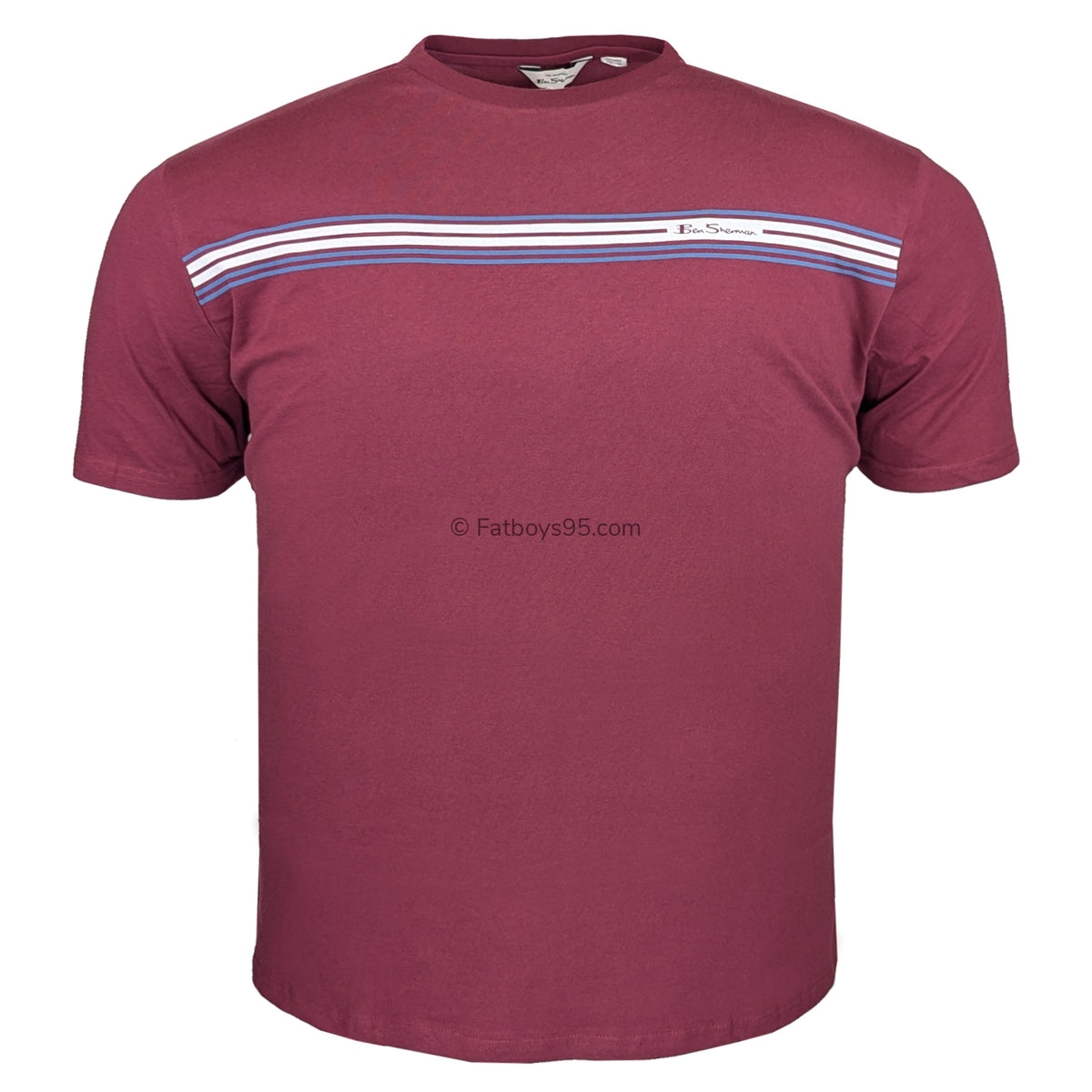 Ben Sherman T-Shirt - 0068146IL - Wine 1