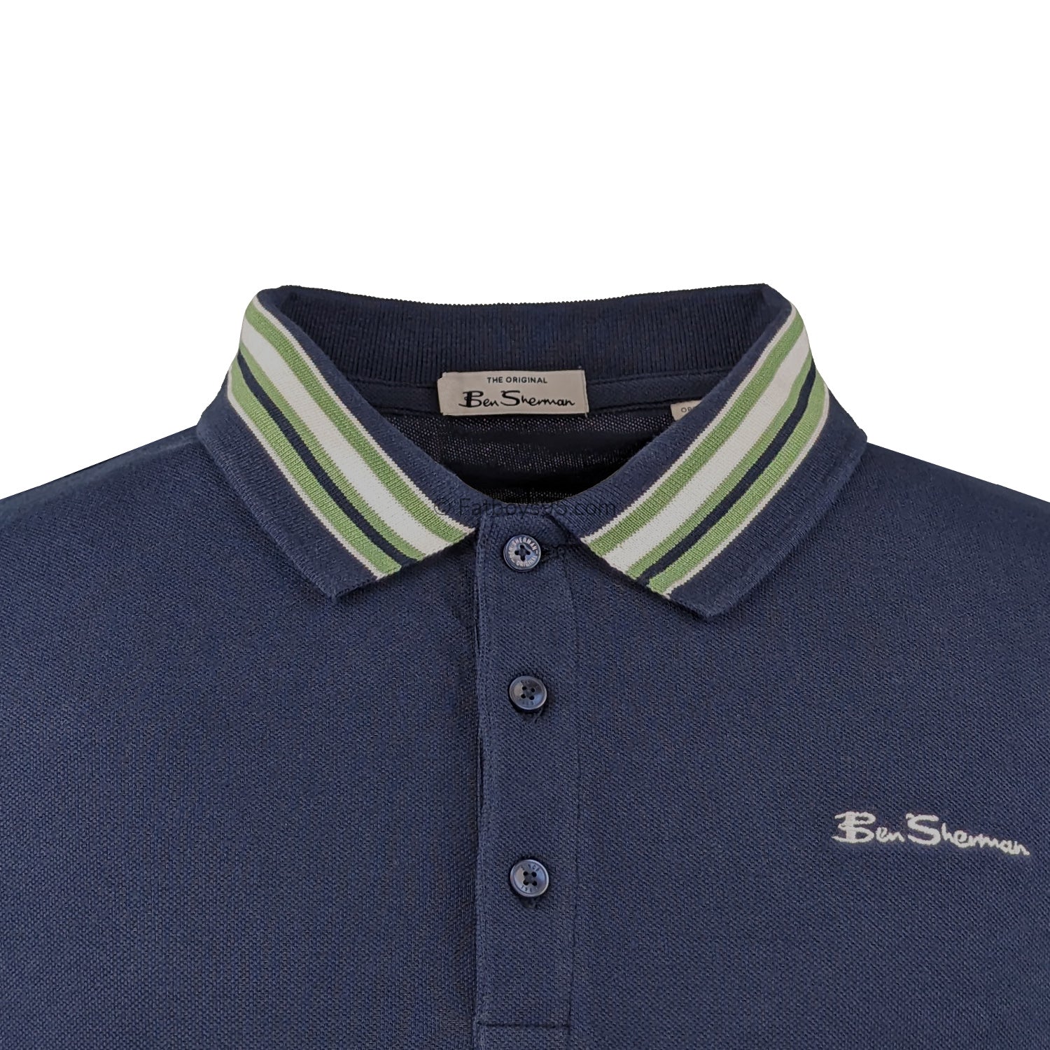 Ben Sherman House Collar Polo - 0070758IL - Dark Navy 2