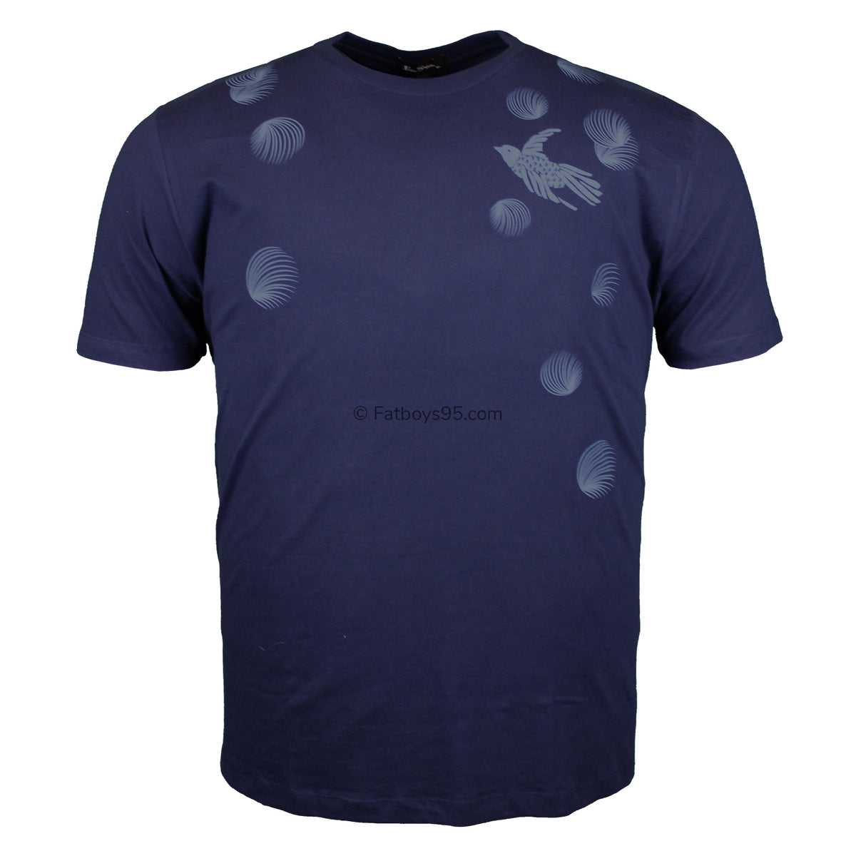 Ben Sherman Geo Bird T-Shirt - 0071394IL - Marine 1