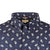 Ben Sherman Micro Paisley L/S Shirt - 0074125IL - Dark Navy 2