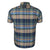 Ben Sherman Irregular Tartan Check S/S Shirt - 0074137IL - Fraser Green 3