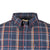 Ben Sherman Linear Check L/S Shirt - 0074140IL - Dark Navy 2