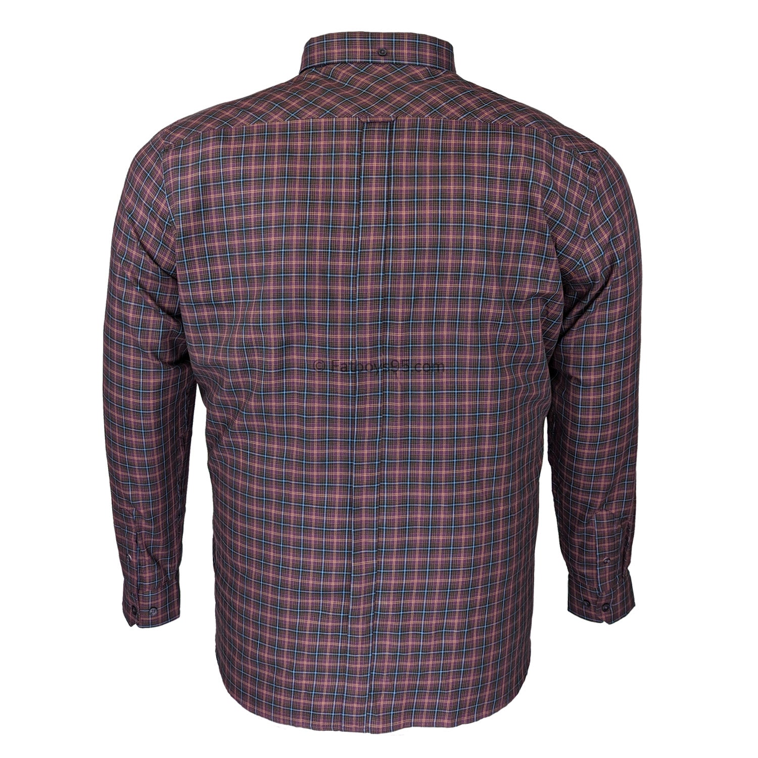 Ben Sherman House Tartan L/S Shirt - 0074141IL - Plum 3