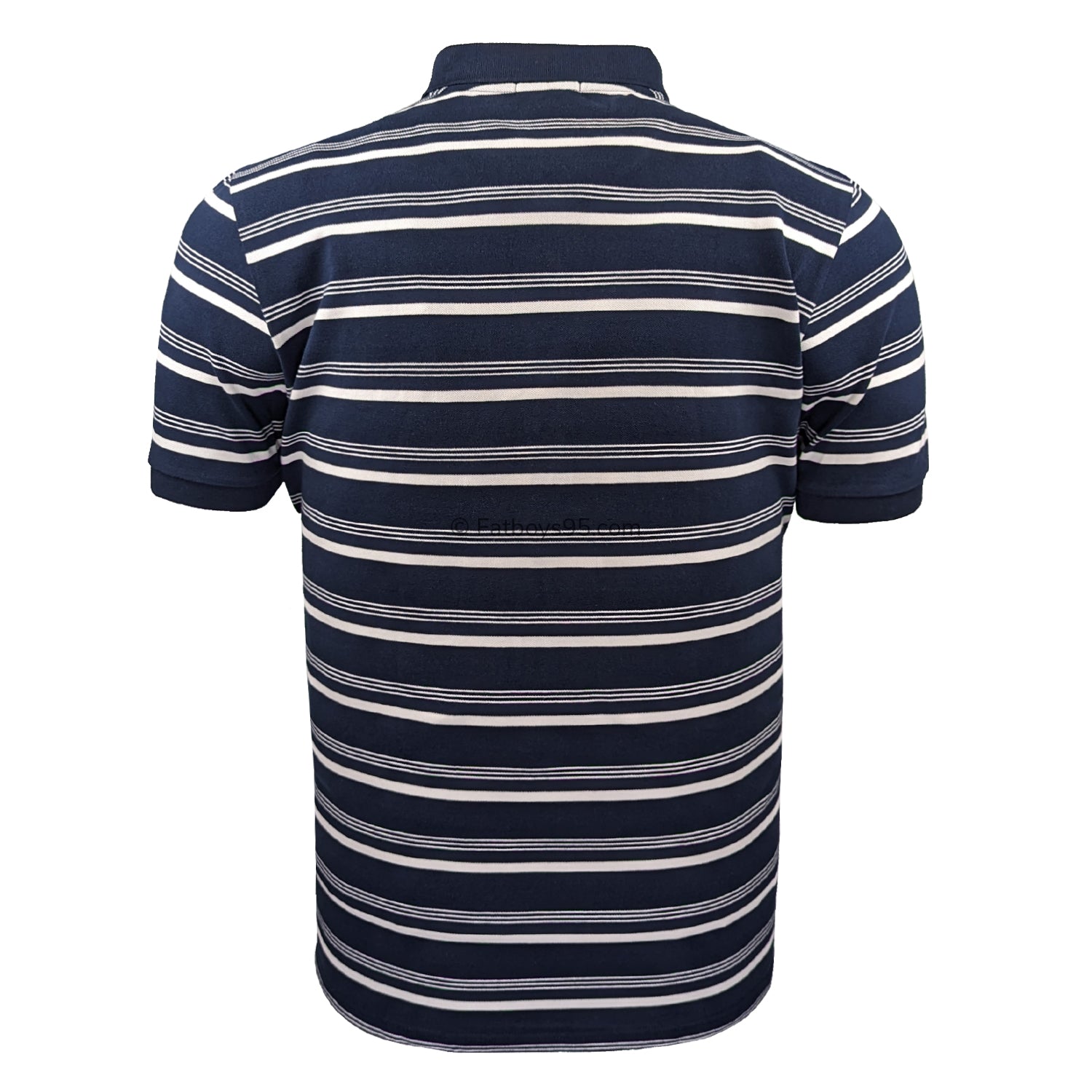 Ben Sherman Fine Stripe Polo - 0075872IL - Dark Navy 4